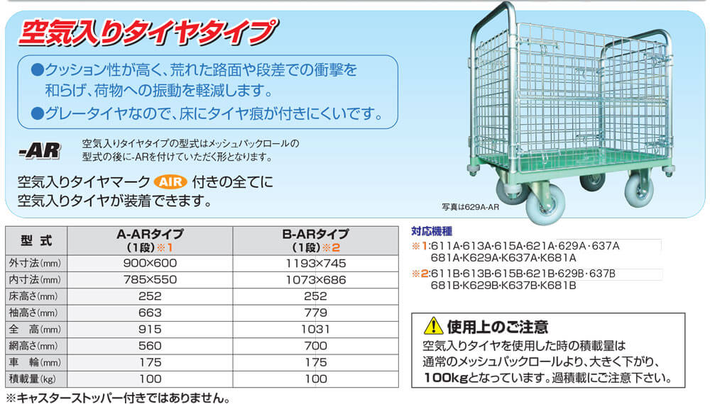 メッシュパックロール_フットブレーキ